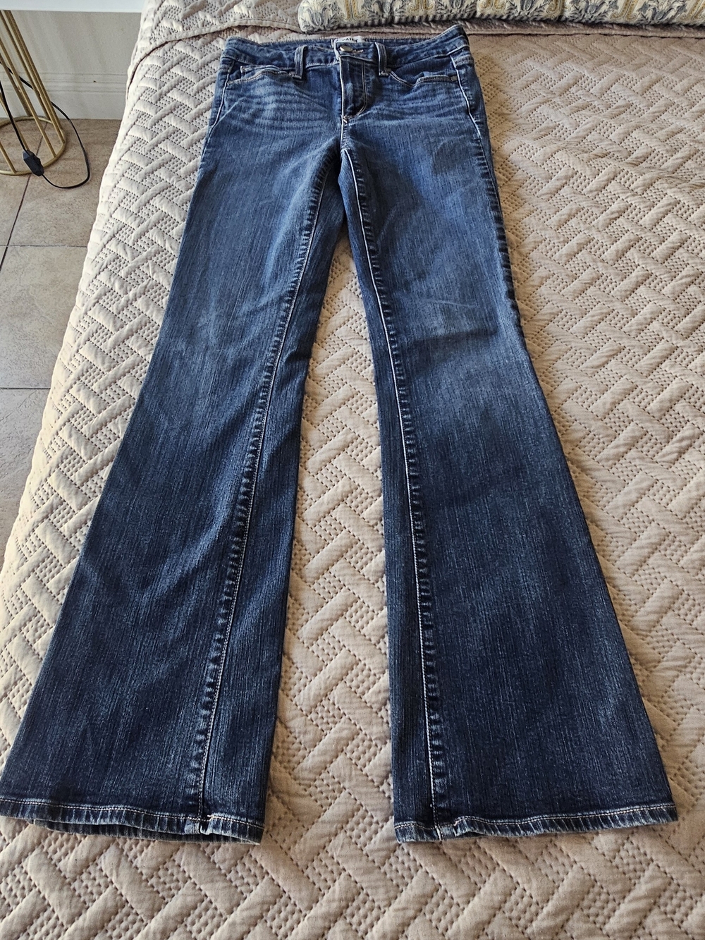Women’s Dark Blue Flared Jeans